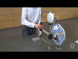 Pneumatic installation tool type P‑PSG with prewinder