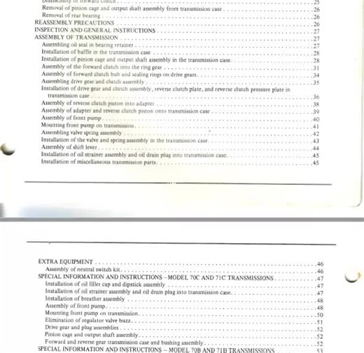 Fits Velvet Drive - 70C 71C Marine Transmission Service Repair Manual - Etsy UK