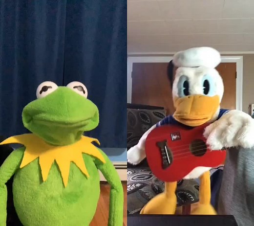 Engaging Duet with Kermit the Puppet | Instagram Collaboration
