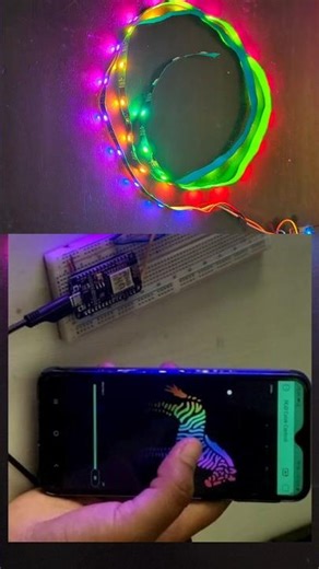 🔥WIFI RGB LED CONTROLLER #wifi #led #rgb #tech #crimes #light #led #diy #crazy #craft #ideas #pixel