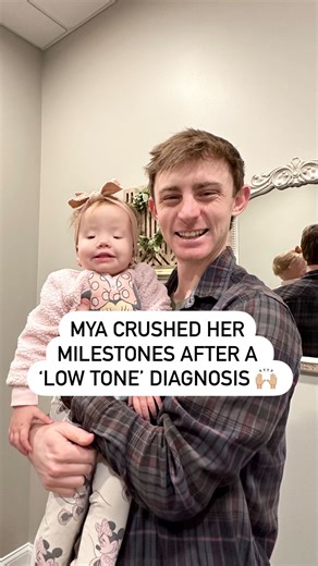 When Mya was born, she didn’t open her eyes. With this being my second daughter, I felt in my gut something wasn’t right. All of the doctors and nurses kept telling me it’s “normal” and it’ll take a day or two. When those days passed, they told me it could be a few more days. As a mom, that did not sit well with me. Thankfully, we moved to the Crystal Lake area and had @wellrootedpediatrics in our corner so we took her for her first visit a few days after being discharged from the hospital. As s