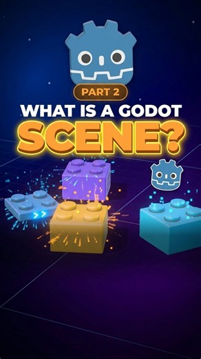 What actually is a Scene in Godot? #godot #gamedev