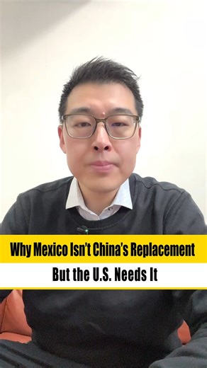 Eric Cracks China on Instagram: "Why Mexico Isn’t China’s Replacement — But the U.S. Needs It Mexico works when proximity to the U.S. matters. China works when complexity matters. Confusing these two leads to fragile supply chains. The smartest buyers design "China + Mexico" strategy. If you need help sourcing in China, send me a DM. #mexicomanufacturing #nearshoring #supplychainstrategy #chinabuyer #ericsourcing #globaltrade #ericonchina #sourcingagent #chinasourcing #chinainsights #sourcingchi