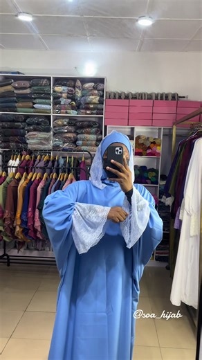 WhatsApp: 09031614871 📍Ilorin Allahumma Balighna Ramada Our chantilly hoodies khimar in sky blue. #khimar #khimarvendorinilorin #ramadan #hoodiekhimar #fyp