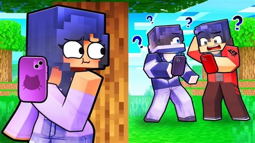 【Aphmau】在《我的世界》里 24 小时无视所有人！