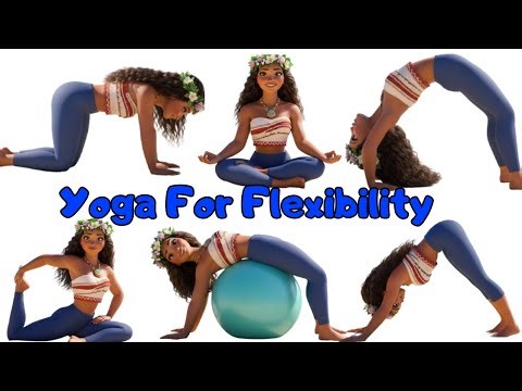 Yoga with Moana | Magical stretches and brilliant calm | Yoga for kids