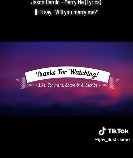 Jason Derulo - Marry Me (Lyrics) || I'll say,