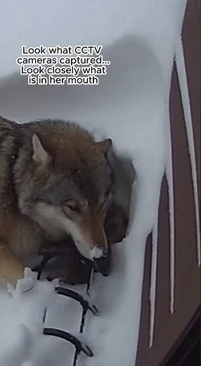 She shielded her baby from the avalanche 😭💔 #animals #animalshorts