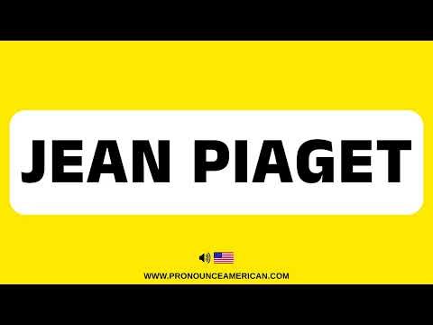 How to Pronounce Jean Piaget (Correctly) | How to Say Jean Piaget