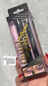 Our O.G Quick Flick winged eyeliner stamp has had an innovation glow up! 👀 We’ve collected all the feedback we’d gotten over the years and decided to take our best selling size (Modest 10mm in Intense Black) and move the left and right eyeliner stamps onto the one tool! 👌🏼 PLUS we then decided to add more value to the felt tip eyeliner pen, by making that double sided as well with a thick and thin end! 😍 Find our new and improved eyeliner stamp exclusively in your local Coles ❤️ #colesaus #c