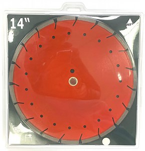 [Hot Item] 12 Inch Concrete Saw Blade with Laser Welded Premium Turbo Segments Dry or Wet Cutting