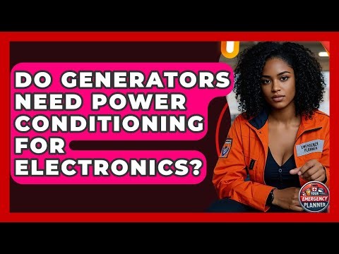Do Generators Need Power Conditioning For Electronics? - Your Emergency Planner