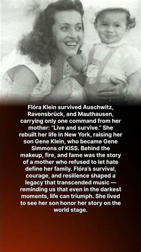 Flóra Klein survived Auschwitz, Ravensbrück, and Mauthausen
