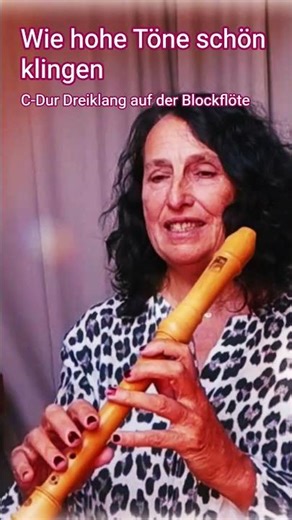 Playing high notes beautifully on the alto recorder #music #tutorial #shorts
