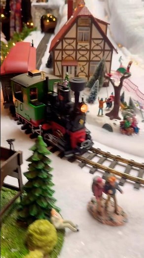 Model Train Village! #trains #modeltrains
