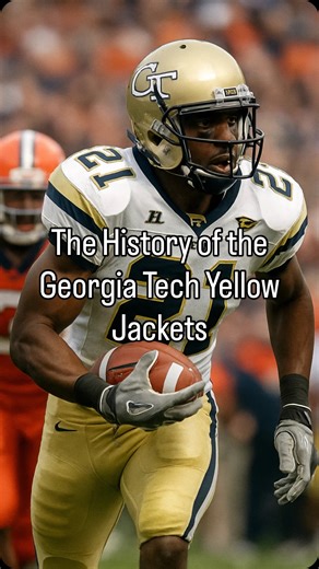 Epic History Edits on Instagram: "The History of the Georgia Tech Yellow Jackets! RAMBLIN’ WRECK FROM GEORGIA TECH! 🐝 #ncaa #football #history #georgiatech #evolution"