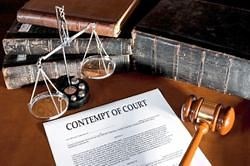 Govt considers drafting contempt of court law