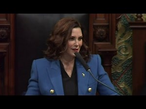 Watch: Michigan Gov. Whitmer’s 2023 State of the State speech addressing her 2nd term