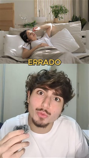 Você tá dormindo ERRADO