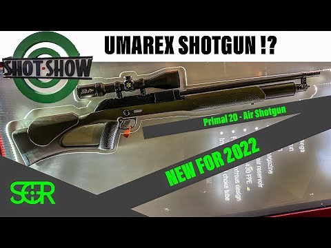 UMAREX PRIMAL 20 - NEW for SHOT Show 2022 AIR POWERED SHOTGUN! Shoots 20 GAUGE SLUGS AND BIRDSHOT