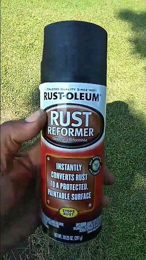 rustoleum rust reformer 3 cans 25 bucks from Walmart