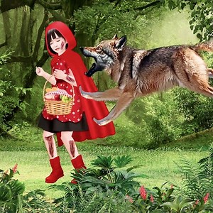 The Perfect Therapy for Infected Wound and Maggot Removal From Red Riding Hood's Feet. | Lline Theodora