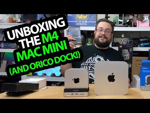Unboxing the M4 Mac Mini! Hands-On with Orico Dock & M2 Comparison