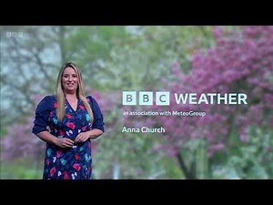Anna Church BBC Weather 18th April 2025