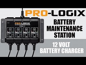SOLAR PRO-LOGIX PL4020 12V Multi-Bank 2A Smart Battery Charging Station - Clore Automotive