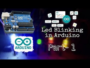 How To blink LED light in Arduino | Full Tutorial |Without Breadboard| ||‪@MythicalHRG‬||