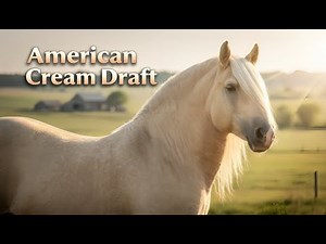 American Cream Draft Horse Breed Info - History - Characteristics