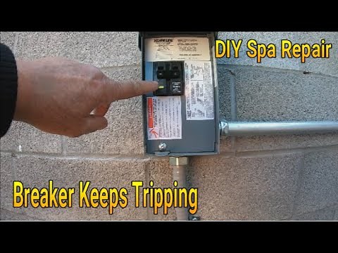 Service Call...Breaker Tripping...How I Do What I do... Hot tub trips breaker and will not Heat