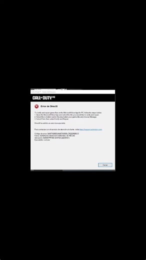 error 0x887A0005 warzone solucion #warzone #error #bug #fyp #tutorial #argentina #fix