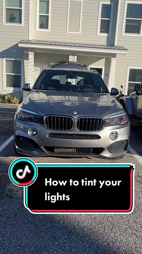 BMW X5 F15 Headlights and Taillights Tinting Tutorial