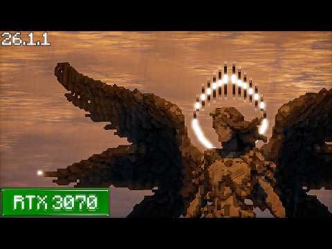 RTX 3070 | 4096 Chunks, voxy + shaders | My favorite pack | Chill test 🎵