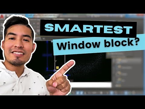 Autocad Dynamic Block Window, Visibility, Stretch, Move Parameters, Actions