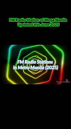 Listahan ng FM Radio Stations sa Metro Manila (2025)