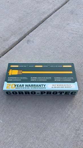 8.8K views · 79 reactions | Installing a Corro-Protec powered anode rod on a Bradford White water heater. Link is in my bio if interested in getting one or researching them for yourself. #plumbing #howto #diy #waterheater #fyp | The Plumbers Plunger | Facebook