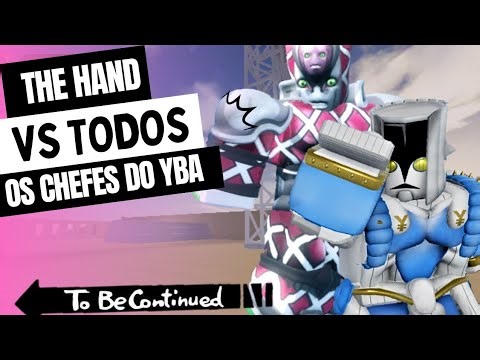 THE HAND HAMON solando todos os chefes do yba