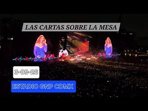 Yuridia - FULL SHOW - Las Cartas Sobre La Mesa / Estadio GNP. 3/09/26 (Concierto 1 de 2)