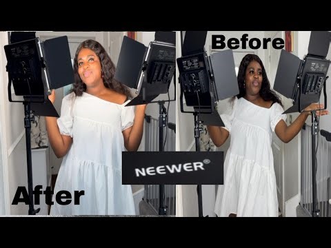 Neewer 660 LED Lights- The Best Affordable Light for Youtuber? Let Review this Together