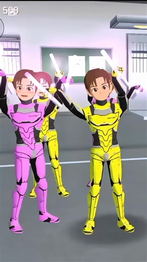 Yuta didn't allow Mio, but Mio became 🤖 #sakuraschoolsimulator #gamer #video #sakura