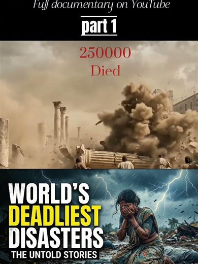 The Deadliest Disasters in Human History (Ranked)
