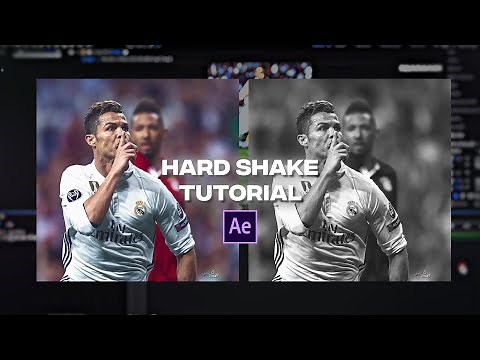 Hard Shake After Effects Tutorial | How To Make Football Edits Tutorial