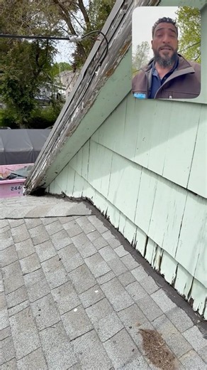 The worst place for water damage #siding #roofing #construction