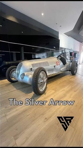 Mercedes Silver Arrow 🏎️ A timeless racing legend! #MercedesBenz #SilverArrow #Motorsport