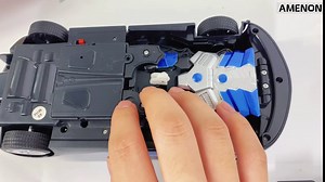 Remote Control Transform Car Robot Toy with Lights Deformation RC Car 2.4Ghz 1:18 Rechargeable 360°Rotating Stunt Race Car Toys for Kids Boy Girl Age 8 9 10 11 Year Old Holiday Toy Birthday Gifts