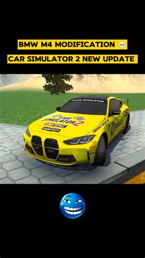 BMW M4 Modification ☠️ | car simulator 2 new update | #carsimulator2 #shorts