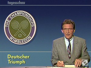 Am 9. Juli 1989 gewannen Steffi Graf und Boris Becker innerhalb weniger Stunden die Titel in Wimbledon. Ein historischer Tag. | tagesschau