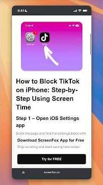 How to Block TikTok on iPhone